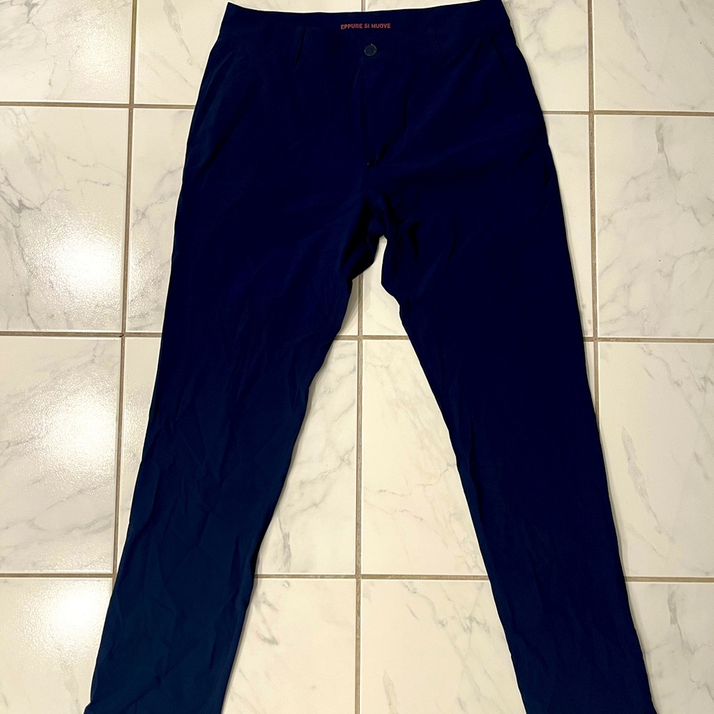 Rhône 31 Waist Resort Pant in Navy. Typical 33” inseam. Tried on but never worn